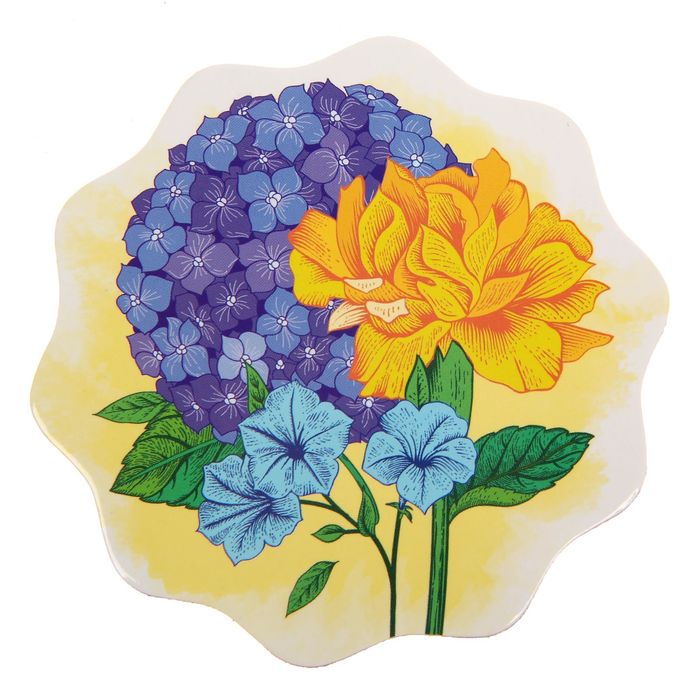 Подставка под горячее "Гортензия", 9 см