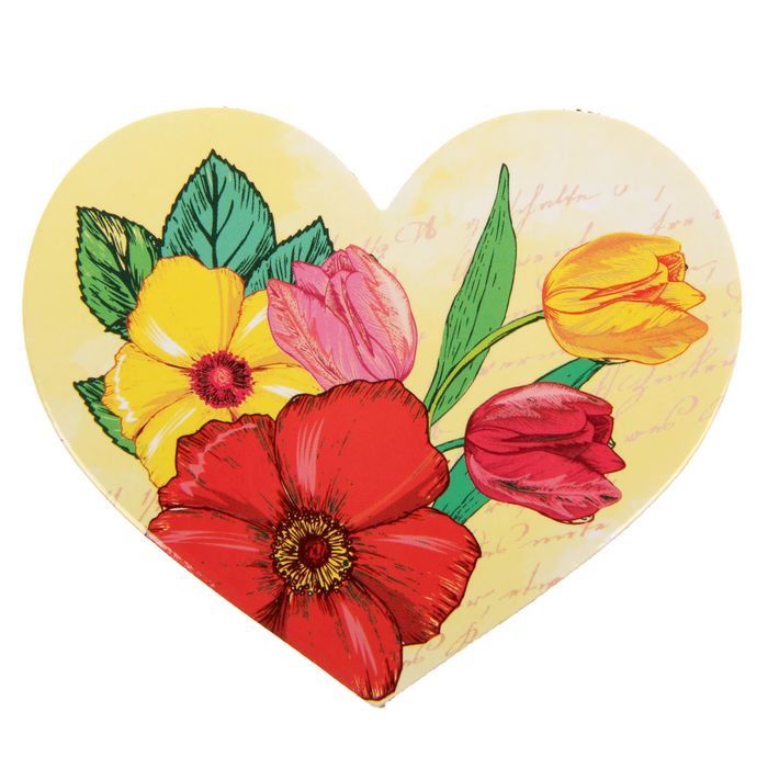 Подставка под горячее "Тюльпаны", 9 см