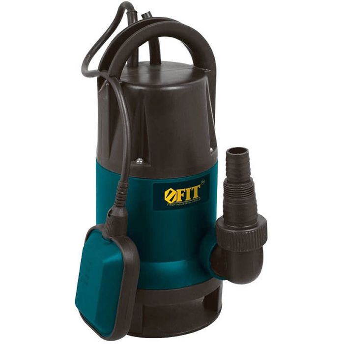 Насос погружной FIT WP-751 центробежный 750Вт; 3000л/ч; 6м; ГВ 5мм; 1", 1/4", 1/2"