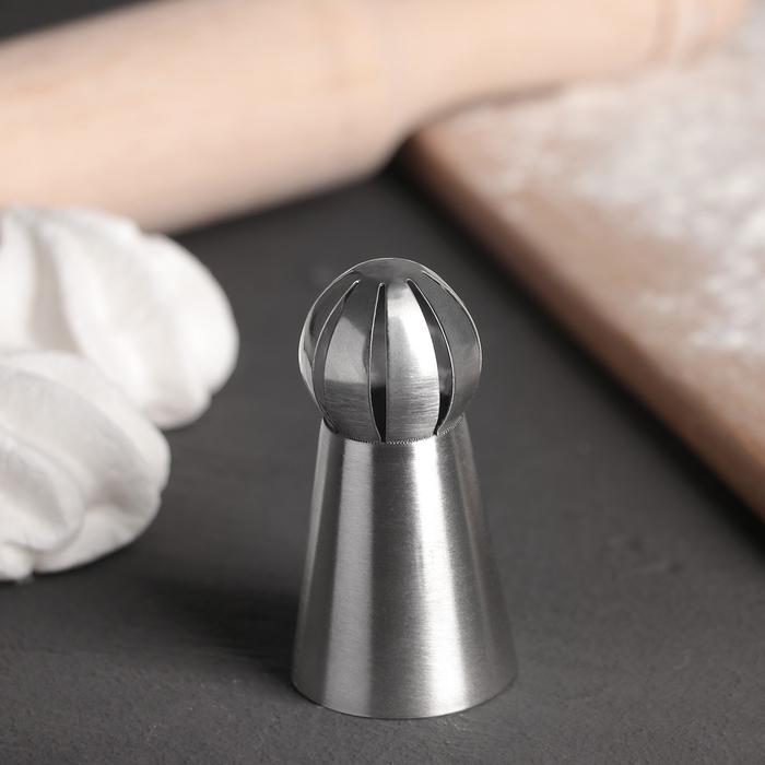 Насадка для кондитерского мешка d=3 см "Средние прорези"