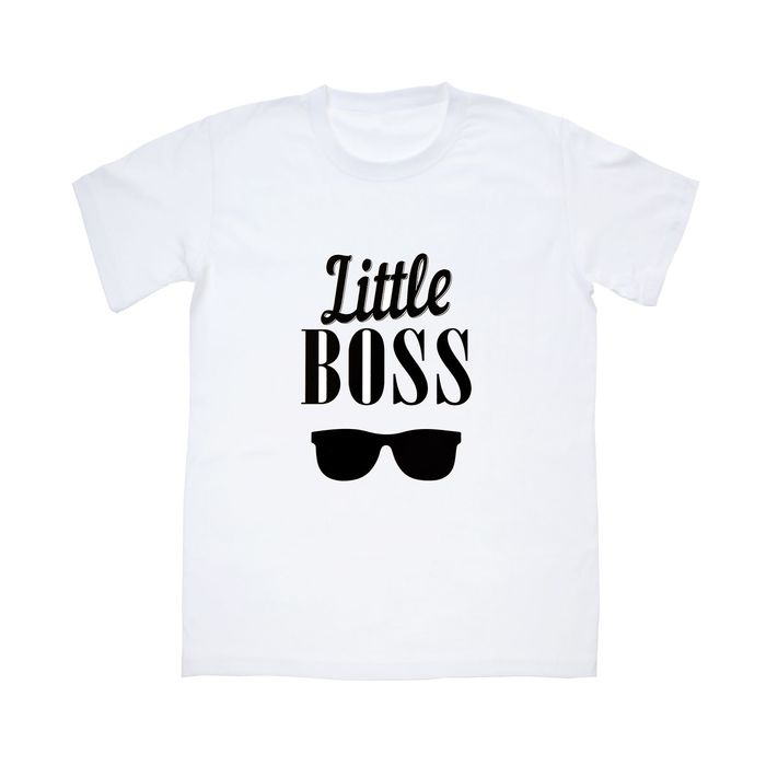 Термонаклейка для декорирования текстильных изделий "Little Boss", 14 х 14 см