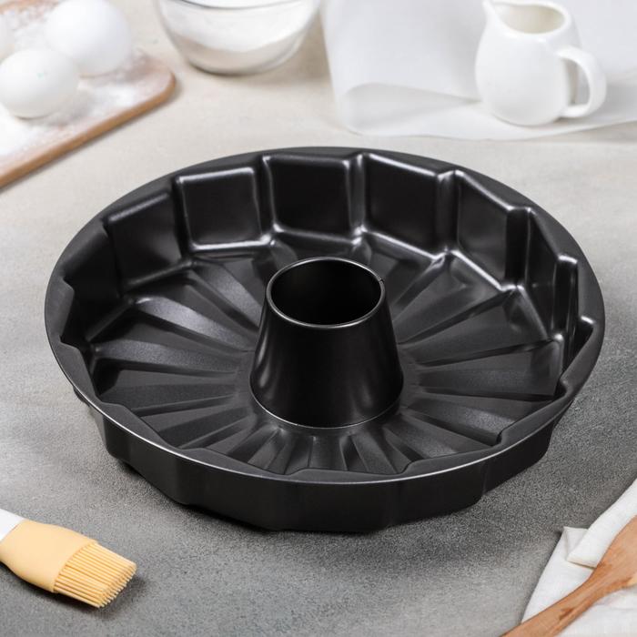 Форма для выпечки с а/п покрытием "Немецкий кекс. Долька" 30,5х5,5 см