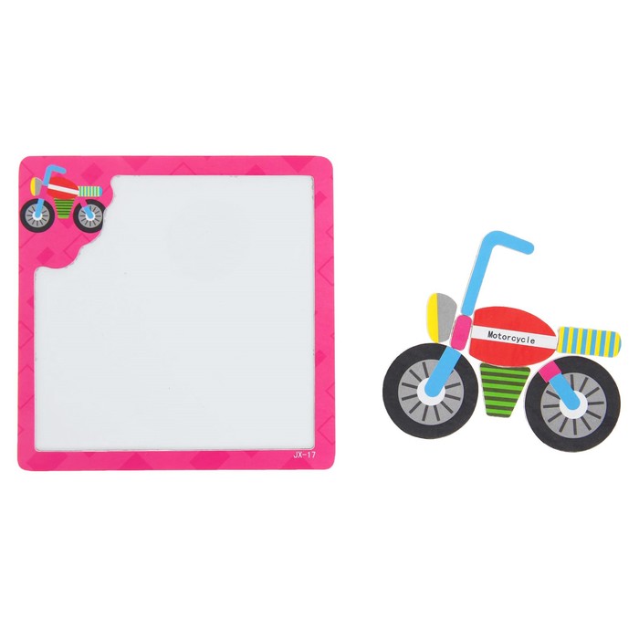 Конструктор магнитный "Мотоцикл", 8 элементов