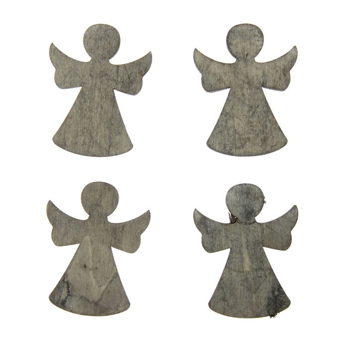 Декор для творчества "Ангел", набор 4 шт.