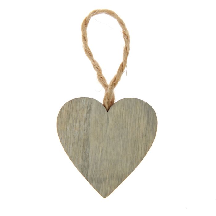 Декоративный элемент "Сердечко", подвесной, набор 10 шт.