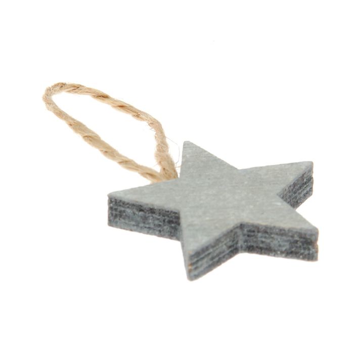 Декоративный элемент "Звёздочка", подвесной, набор 10 шт.