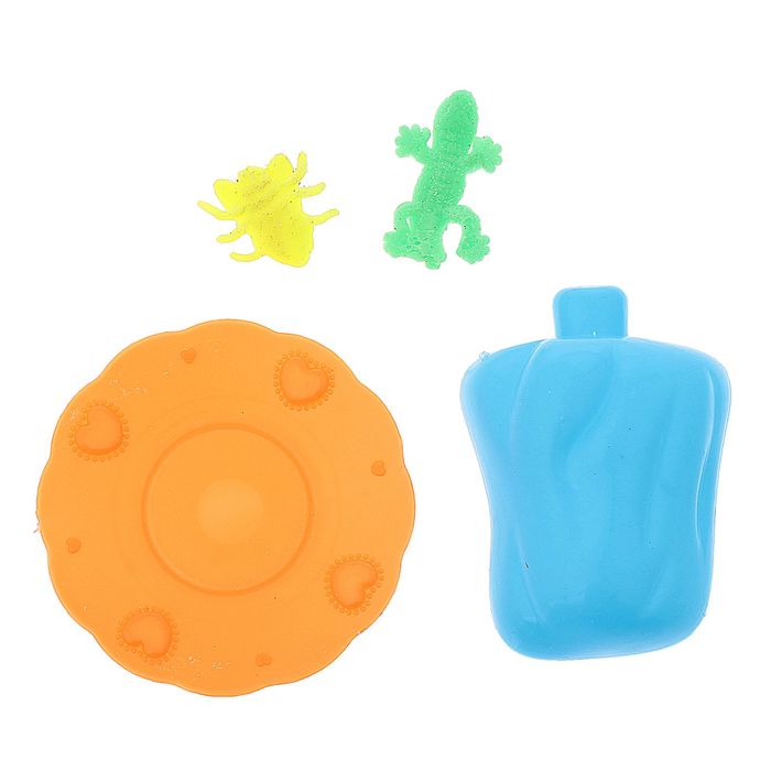 Набор формочек + растущие животные, МИКС