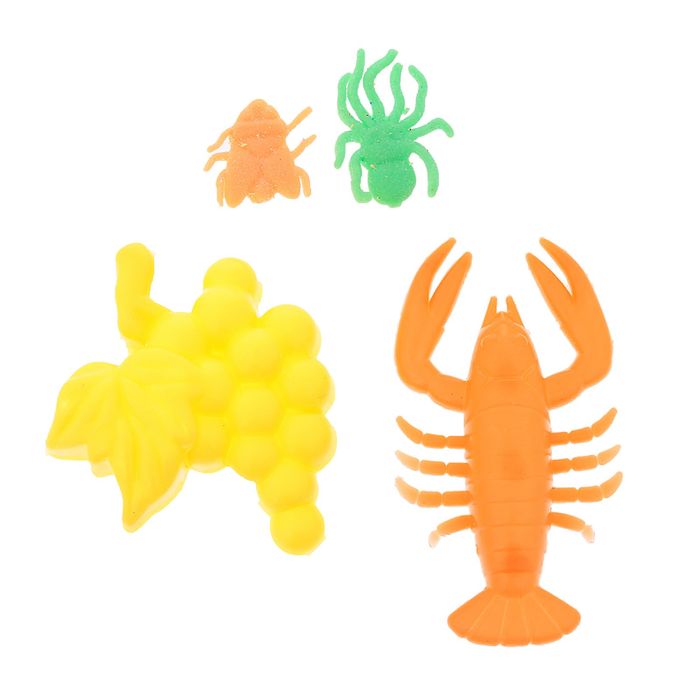 Набор формочек + растущие животные, МИКС