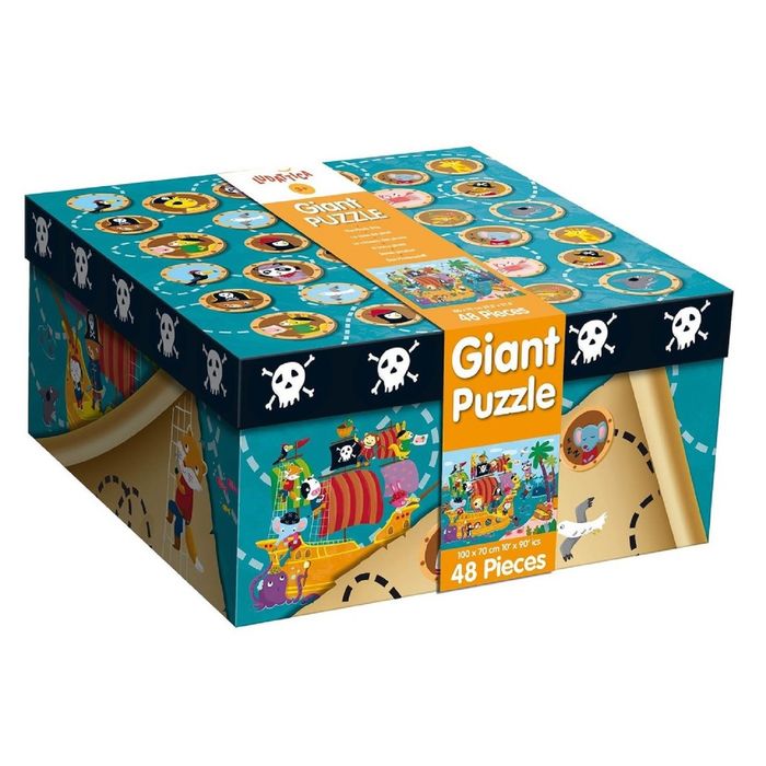 Гигантский пазл "Пиратский корабль"