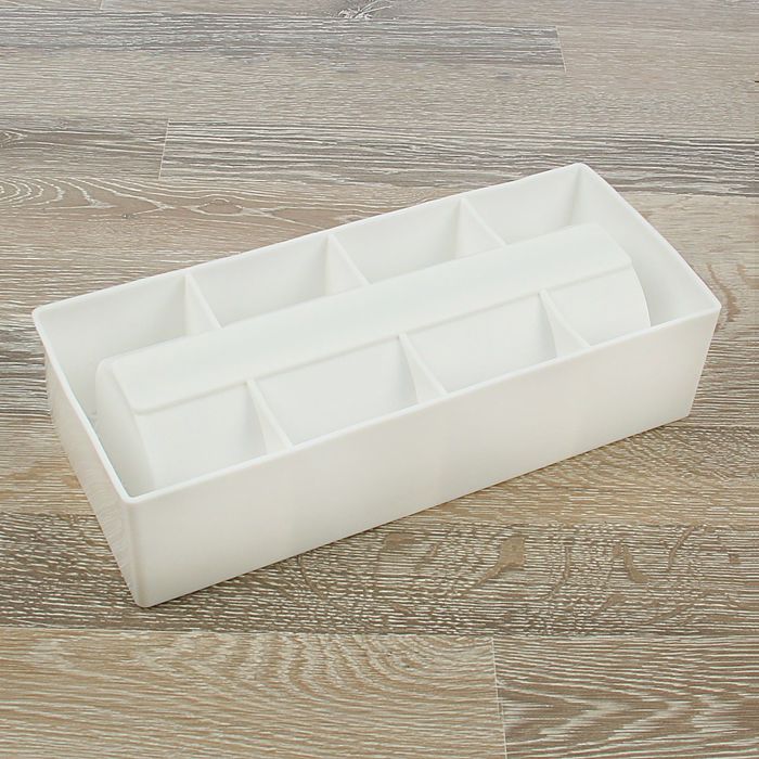 Форма для выпечки и муссовых десертов "Буше" 30х13х7,5 см, цвет белый