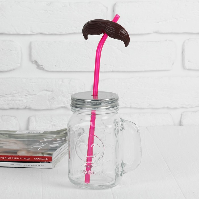 Трубочка для коктейля "Усы"