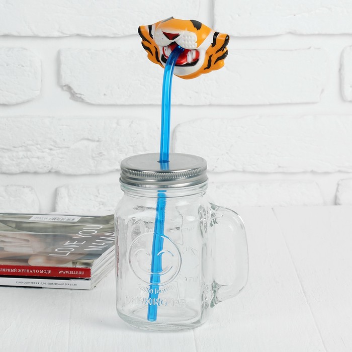 Трубочка для коктейля "Тигр"