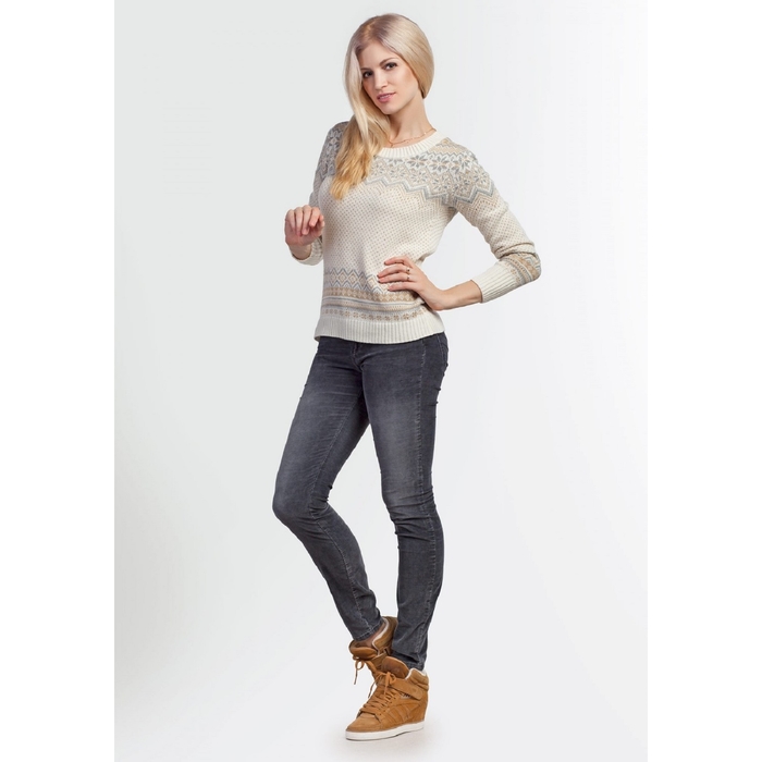 Джемпер женский 3409, цвет молочный, р-р 48