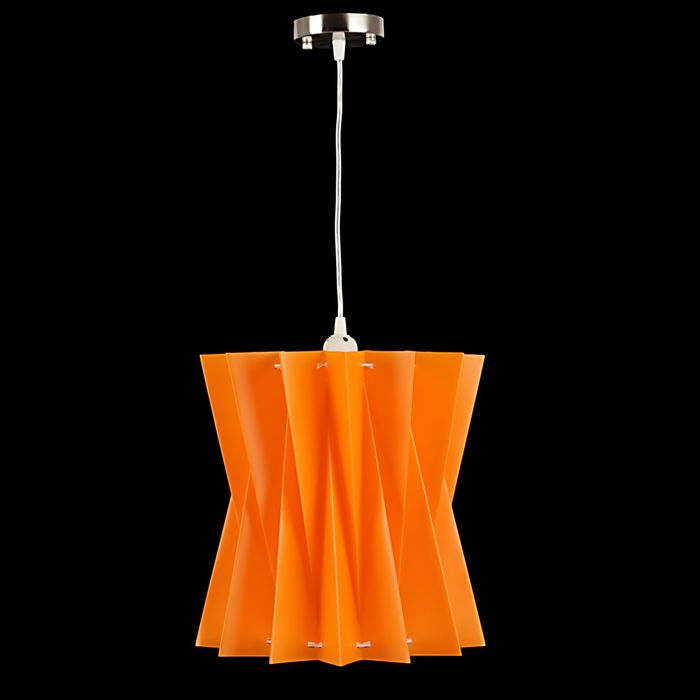 Люстра-подвес "Звезда", оранжевый