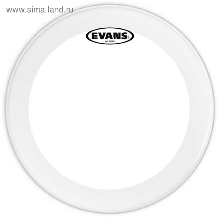 

Пластик для бас-барабана Evans BD20GB4 EQ4 Clear 20"