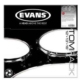Набор пластика для том барабана Evans ETP-G1CLR-S G1 Clear Standard (12", 13", 16") от Сима-ленд