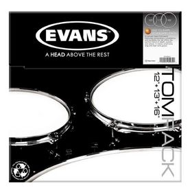 Набор пластика для том барабана  Evans ETP-G2CLR-S G2 Clear Standard 12