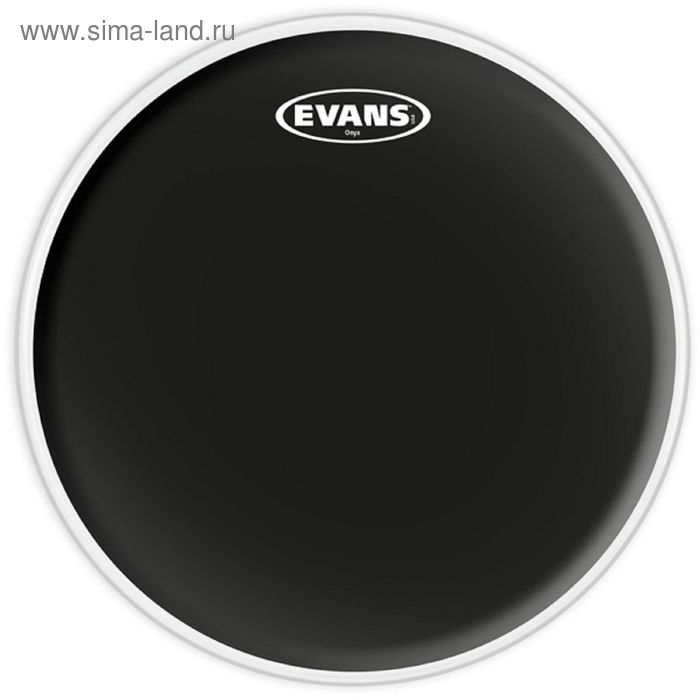 Пластик для том барабана Evans B18ONX2 Onyx 18 пластик для барабана evans пластик для том барабана uv2 b15uv2