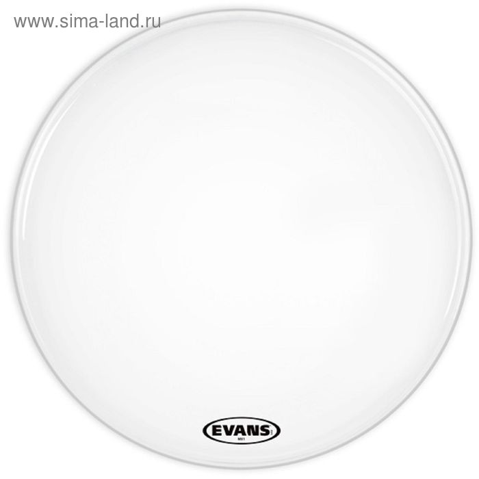 Пластик для маршевого бас-барабана Evans BD26MX1W MX1 White 26