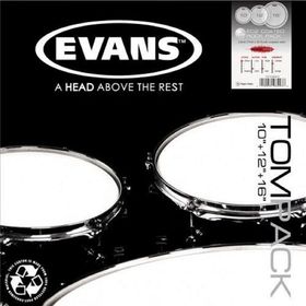 Набор пластика для том барабана Evans ETP-EC2SCTD-R EC2 Rock 10