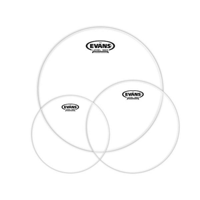 Набор пластика для том барабана Evans ETP-G12CLR-R G12 Rock 10"/12"/16"