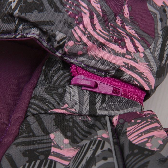 Комбинезон для девочки, рост 92 см, цвет фиолетовый КУМ-17_М