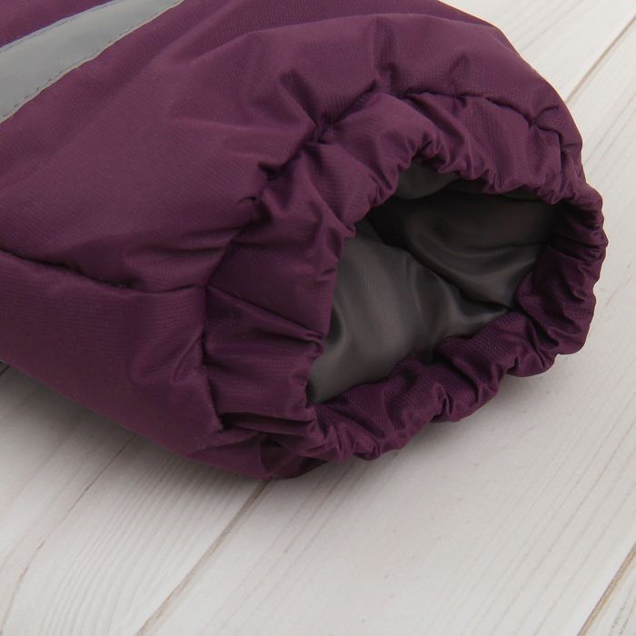 Комбинезон для девочки, рост 92 см, цвет фиолетовый КУМ-17_М