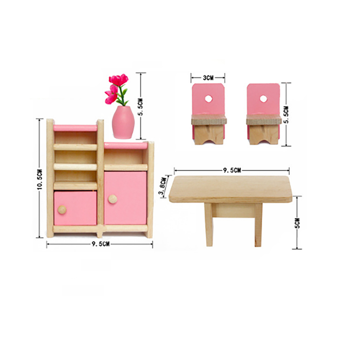 Набор мебели для кукольного домика"Кухня", 8 шт., без кукол