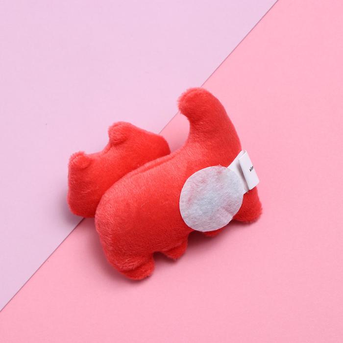 Мягкий магнит "Я тебя люблю", котейка