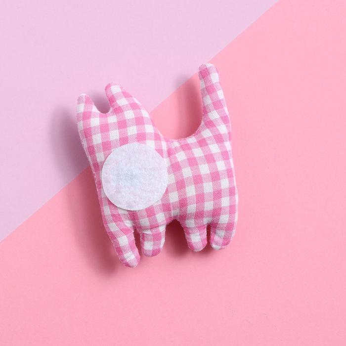 Мягкий магнит "I love you", котик