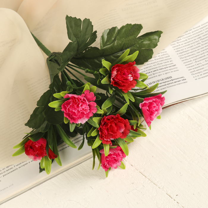 Букет "Гвоздика лилипот" яркий, микс