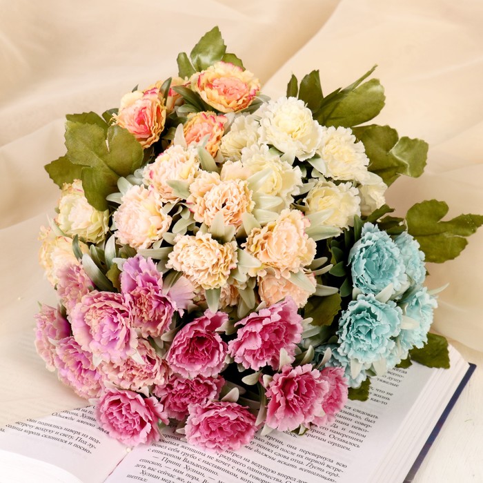 Букет "Гвоздика лилипот" микс