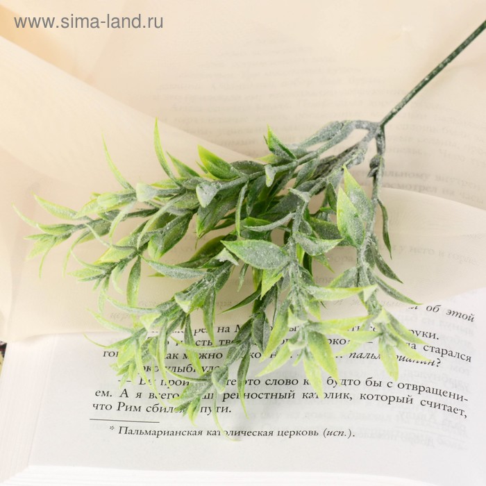 

Букет "Листочки с напылением" 18 см