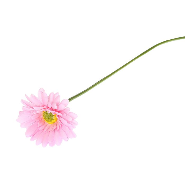 Цветок искусственный "Гербера Искра" розовая