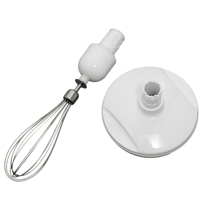 Блендер Bosch MSM 66050 RU, 600 Вт, 12 скоростей, 3 насадки, погружной, белый/серый