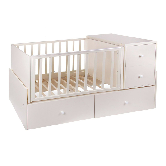 Детская кровать-трансформер «КТМ-2», цвет ваниль