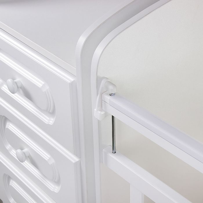 Детская кровать-трансформер «КТМ-МДФ», цвет белый