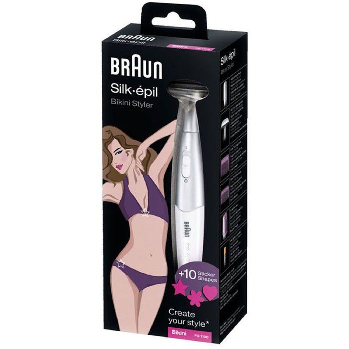 Грумер Braun FG1100, женский, насадки в комплекте