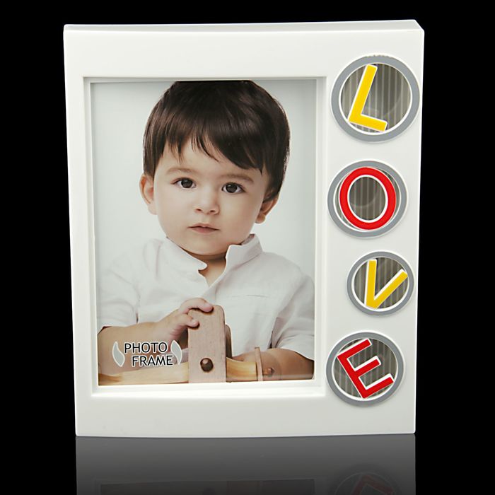 Фоторамка пластик 10х15 см "Любовь" МИКС 22,8х19х3 см