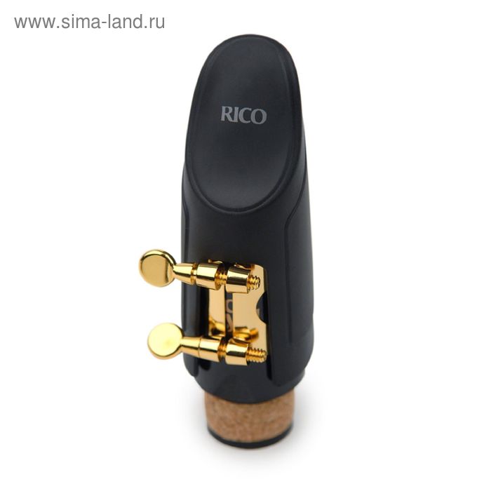 фото Лигатура с колпачком для кларнета bb rico hcl1g h-ligature, позолоченная rico by d'addario