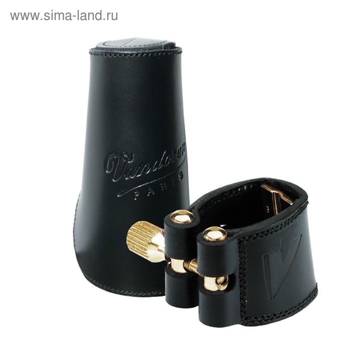 

Кожаная лигатура и пластиковый колпачок для саксофона альт Vandoren LC27P Leather