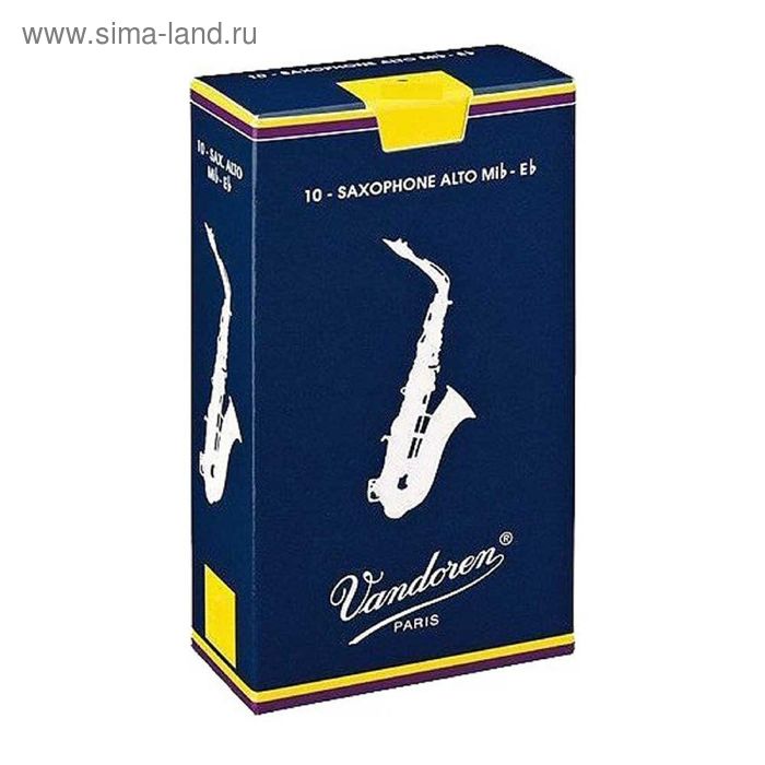 Трости для саксофона Альт Vandoren SR702 V16 №2 (10шт) vandoren sr702 v16