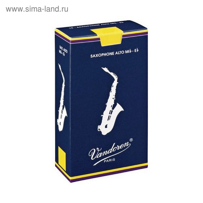 

Трости для саксофона Альт Vandoren SR212 №2 (10шт)