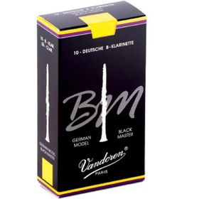 

Трости для кларнета Bb Vandoren CR1835 BLACK MASTER №3,5 (10шт)
