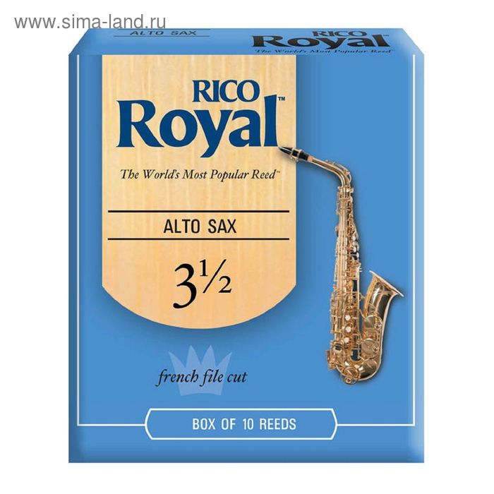 

Трости для саксофона альт RJB1035 Rico Royal 3.5, 10шт