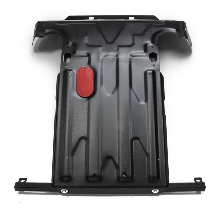 Защита картера АвтоБРОНЯ для Chevrolet Niva (V - 1.7) 2002-н.в., штатный крепеж, сталь, 2 мм, 1.01017.1