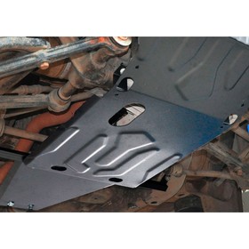 Защита картера АвтоБРОНЯ для Chevrolet Niva (V - 1.7) 2002-н.в., сталь 2 мм, без крепежа, 1.01017.1