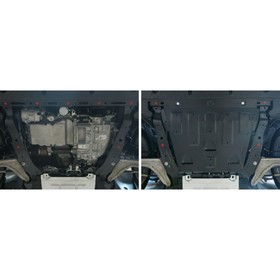 

Защита картера и КПП АвтоБРОНЯ для Ford Mondeo V (V - 2.0 (199 л.с.); 2.5) 2015-н.в., сталь 1.8 мм, с крепежом, 111.01849.1