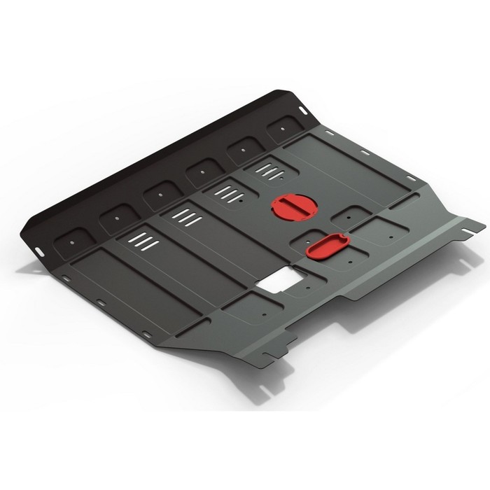 Защита картера и КПП АвтоБРОНЯ для Ford Transit (V - 2.2d / FWD) 2007-2014, крепеж в комплекте, сталь, 2 мм, 111.01833.1