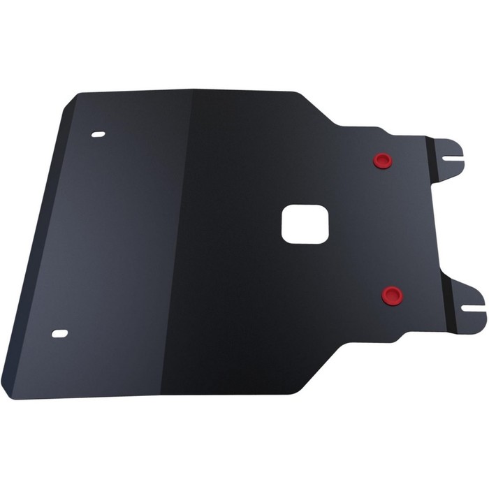 Защита картера и КПП АвтоБРОНЯ для Honda Jazz (V - 1.2; 1.4) 2008-2015, крепеж в комплекте, сталь, 2 мм, 111.02107.1